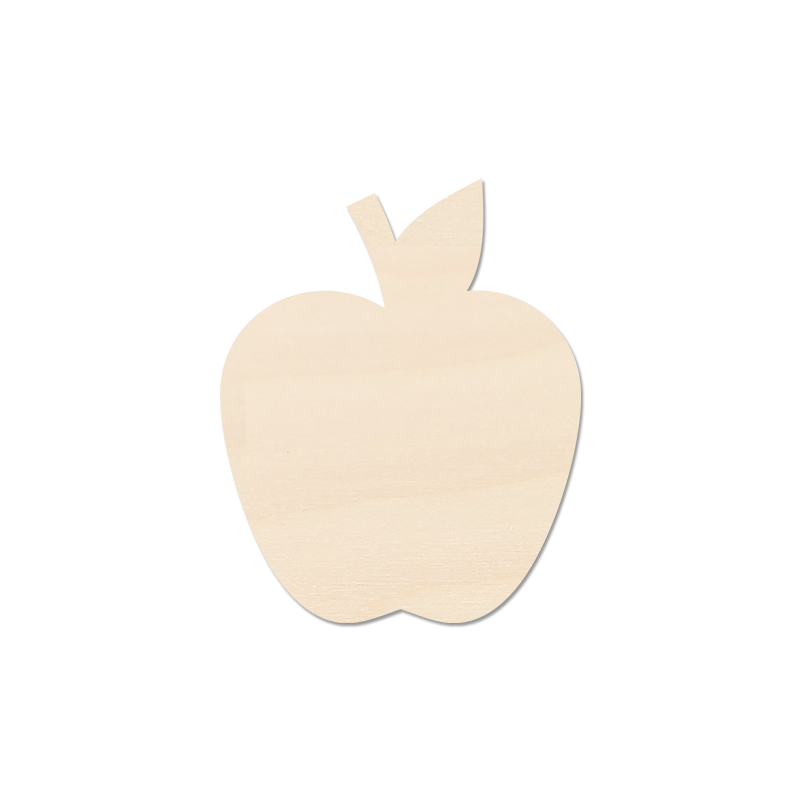 Plywood Craft Blank - Apple