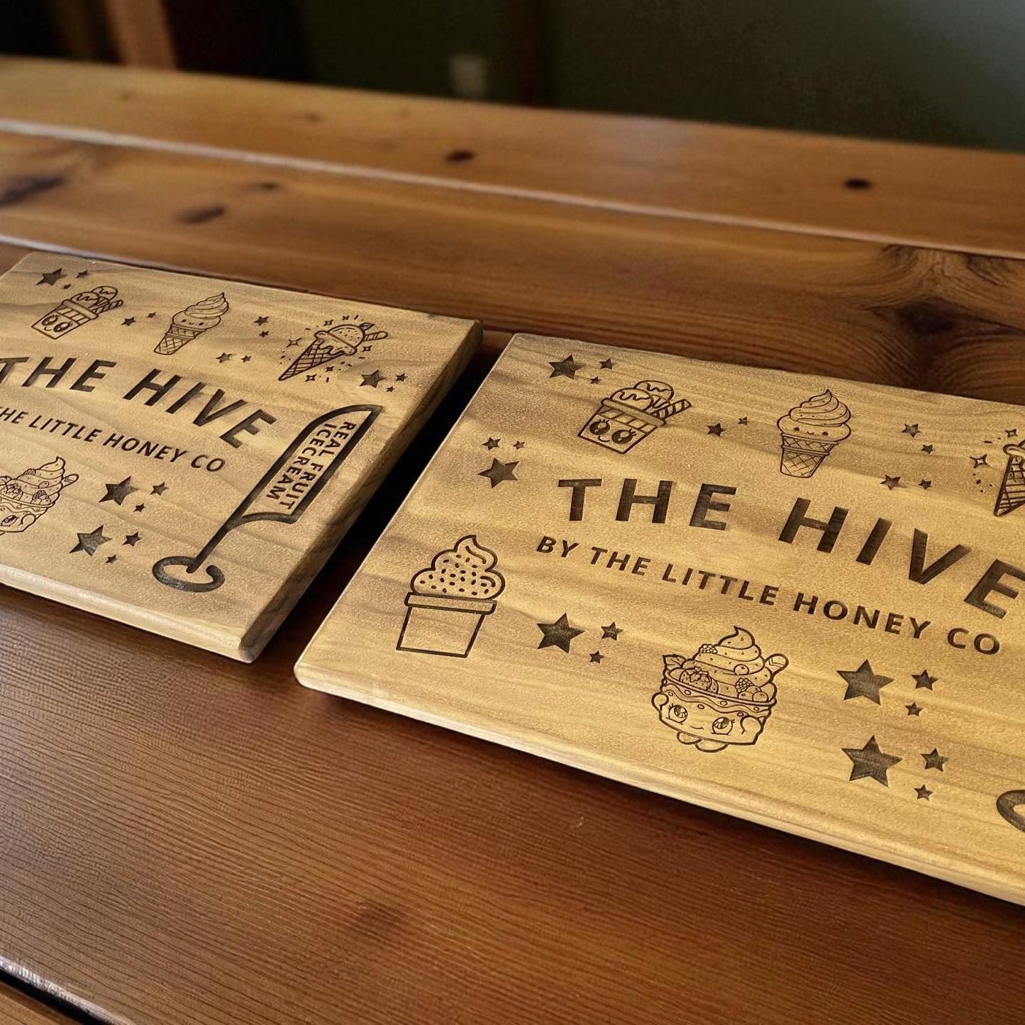 Repurposed Upcycled Swappa Crates – Custom Engraved