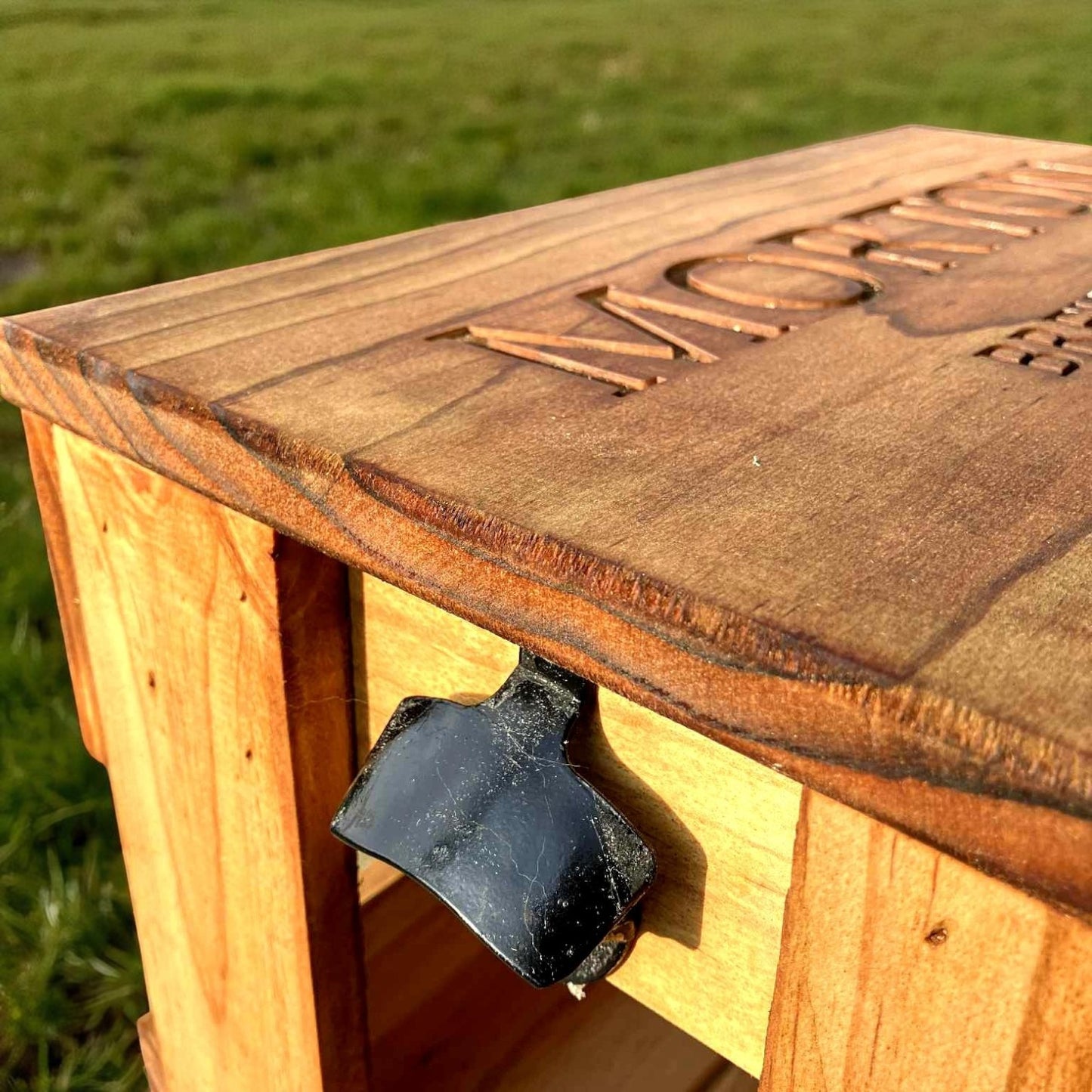 Repurposed Upcycled Swappa Crates – Custom Engraved