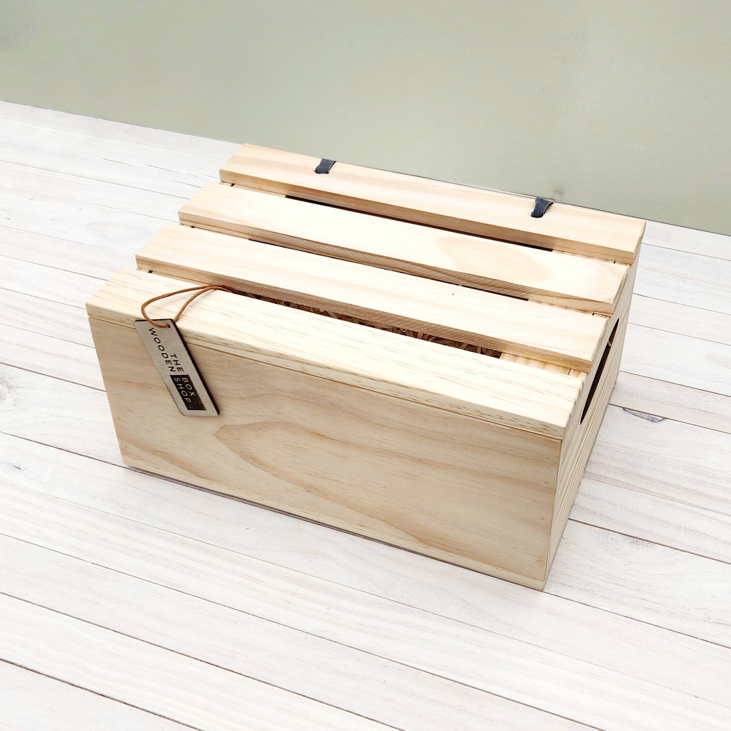Wooden Hamper Crate (Blank)