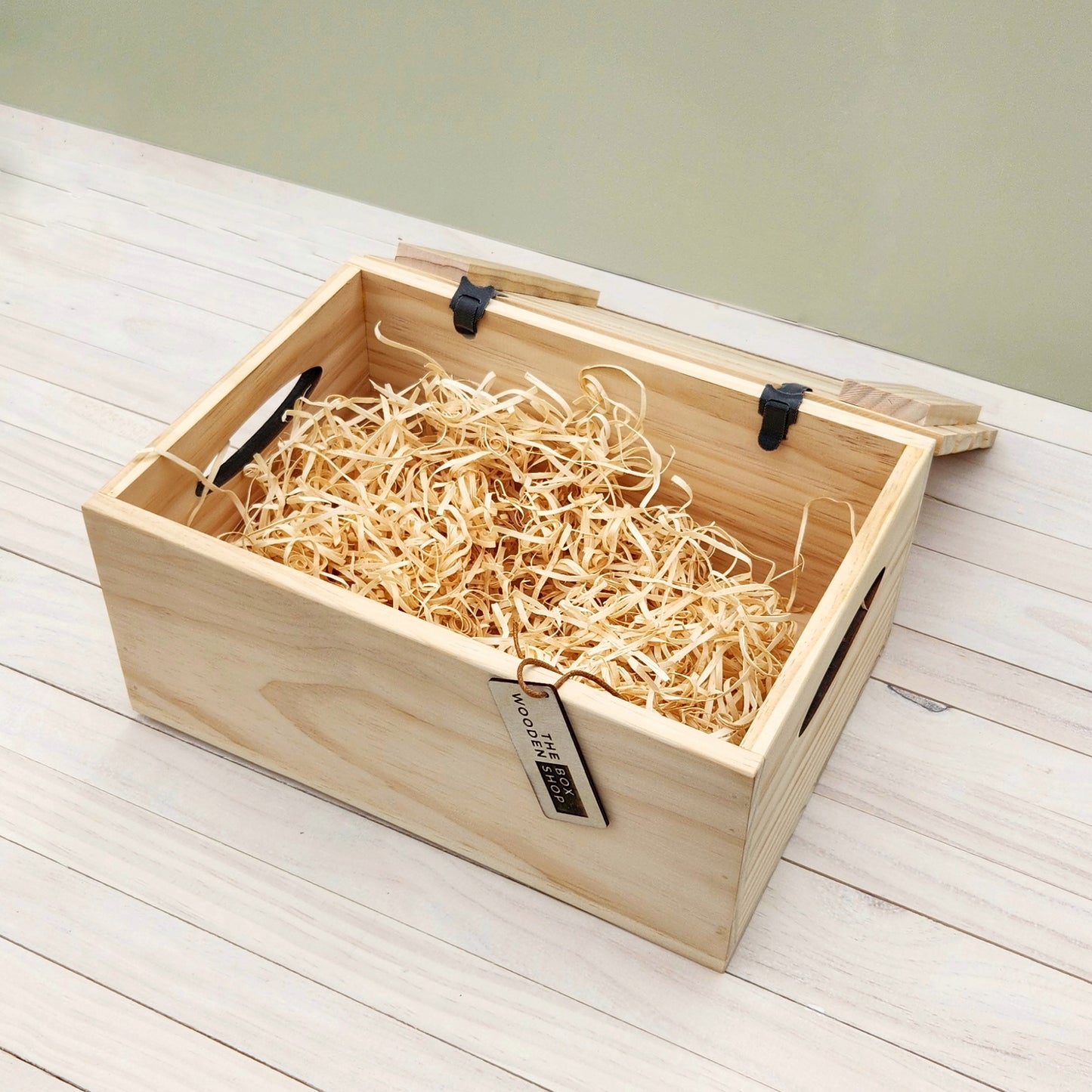 Wooden Hamper Crate (Blank)