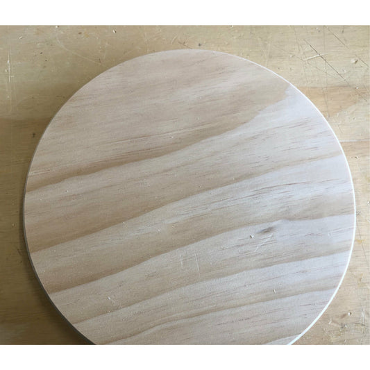 Solid Pine Craft Blank - Circle (14cm)