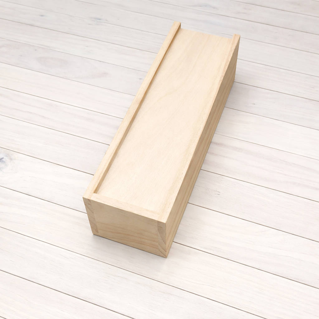 Wooden Wine Bottle Box