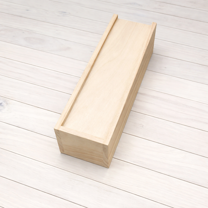 Wooden Wine Bottle Box