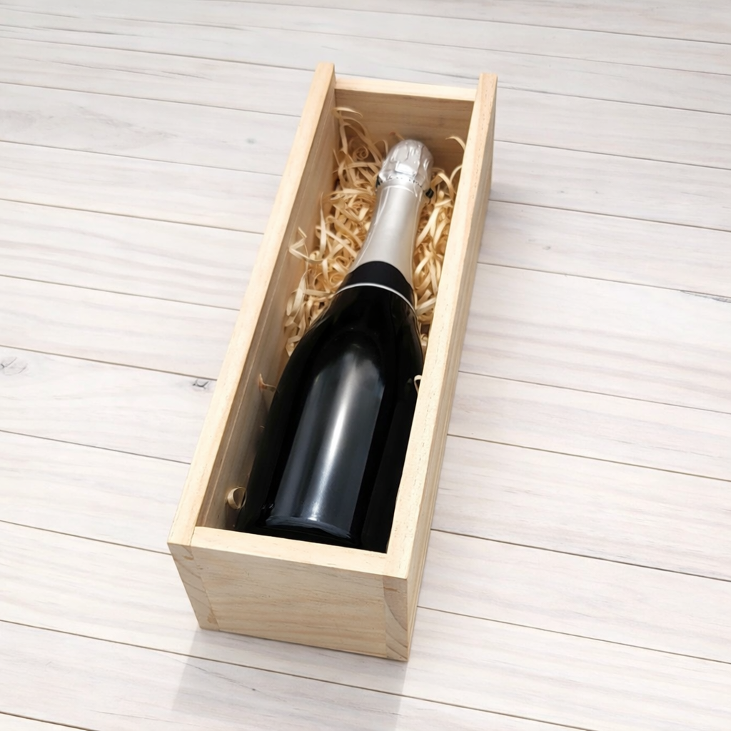 Wooden Wine Bottle Box