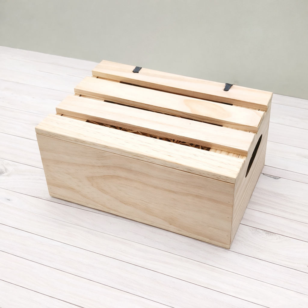 Wooden Hamper Crate (Blank)