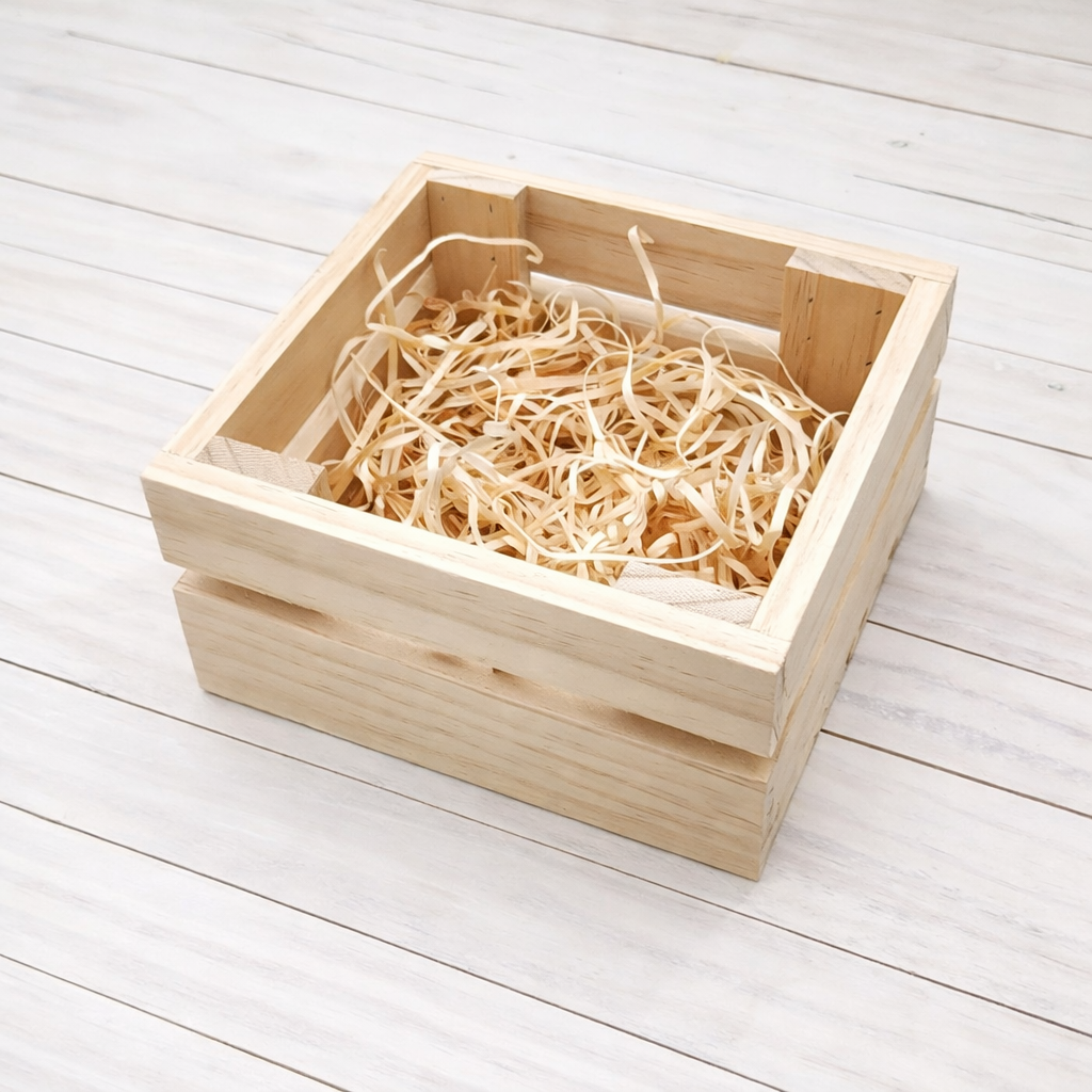 Wooden Slatted Crate