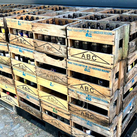 Repurposed Upcycled Swappa Crates – Custom Engraved