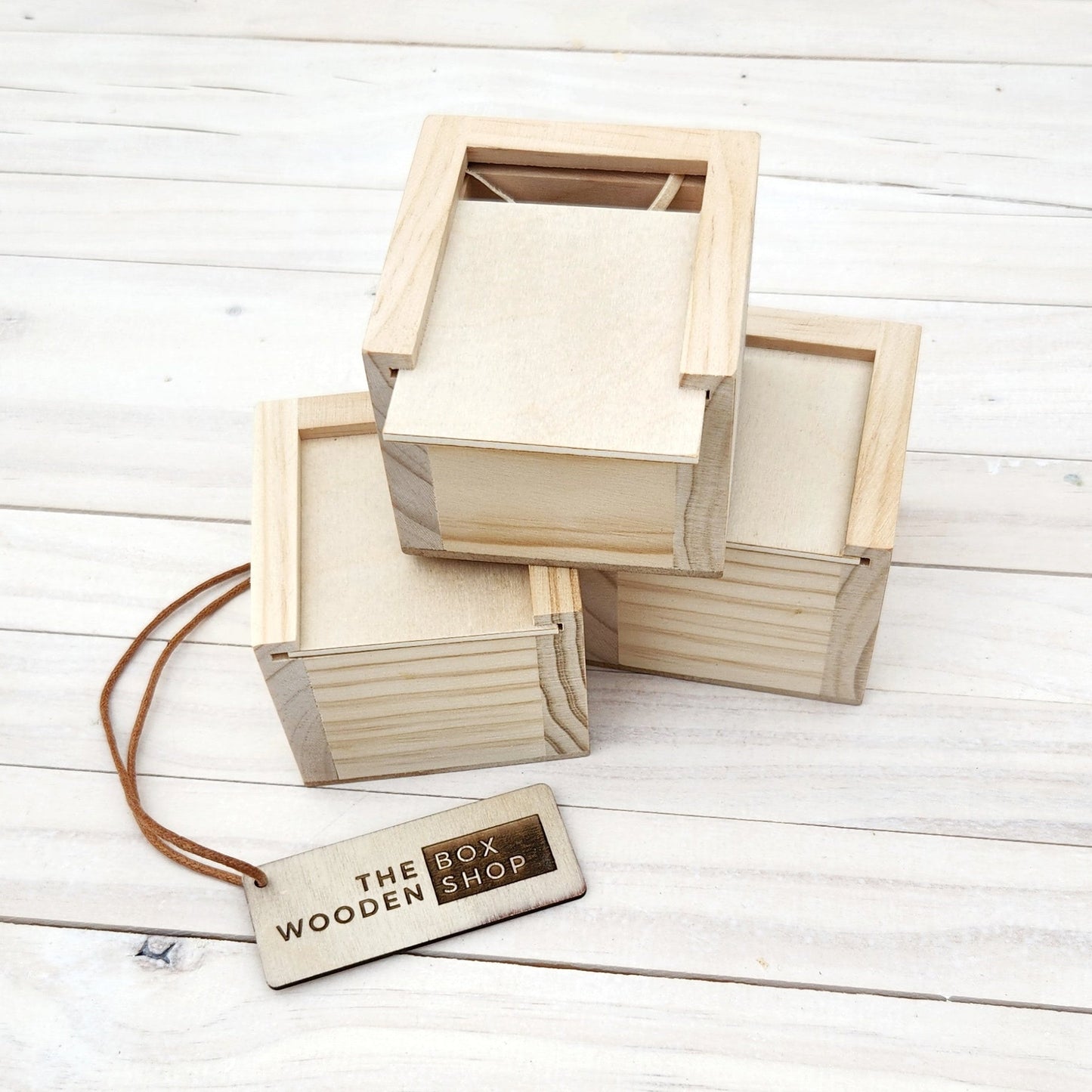 Wooden Ring Box (Blank)