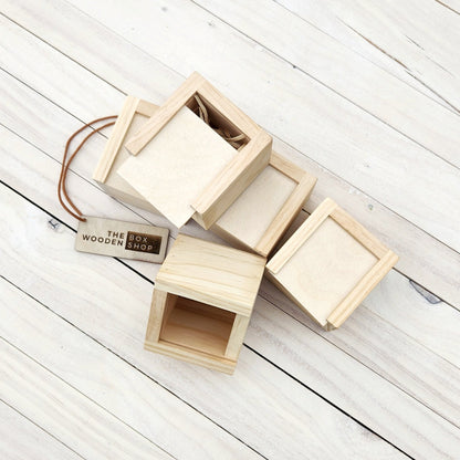 Wooden Ring Box (Blank)