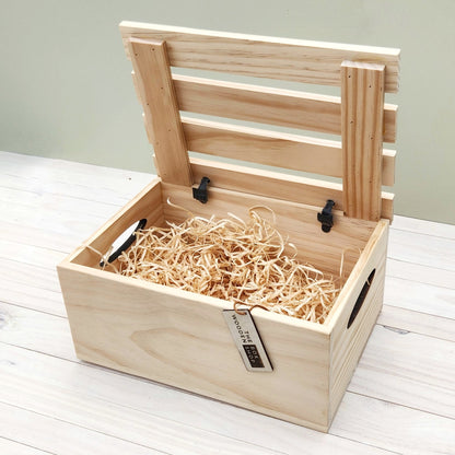 Wooden Hamper Crate (Blank)