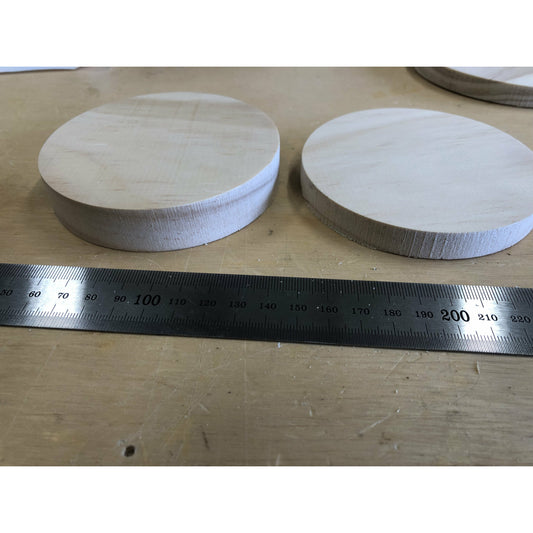 Solid Pine Craft Blank - Circle (10cm)