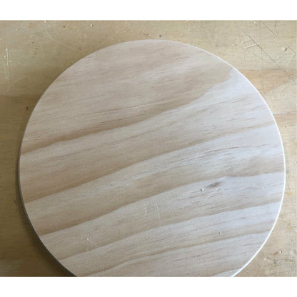 Solid Pine Craft Blank - Circle (14cm)