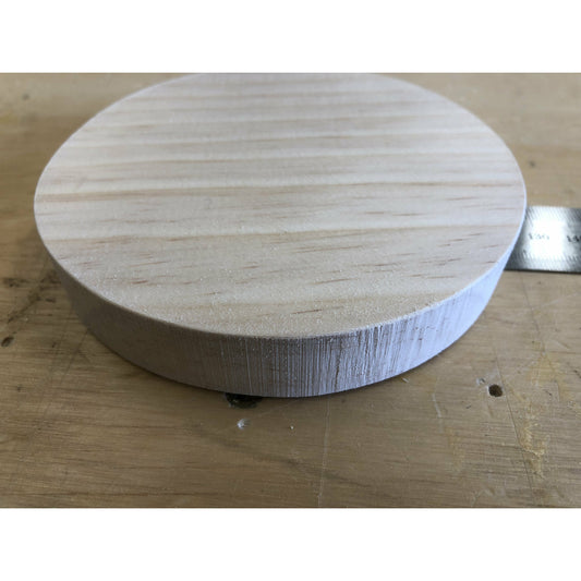 Solid Pine Craft Blank - Circle (16cm)